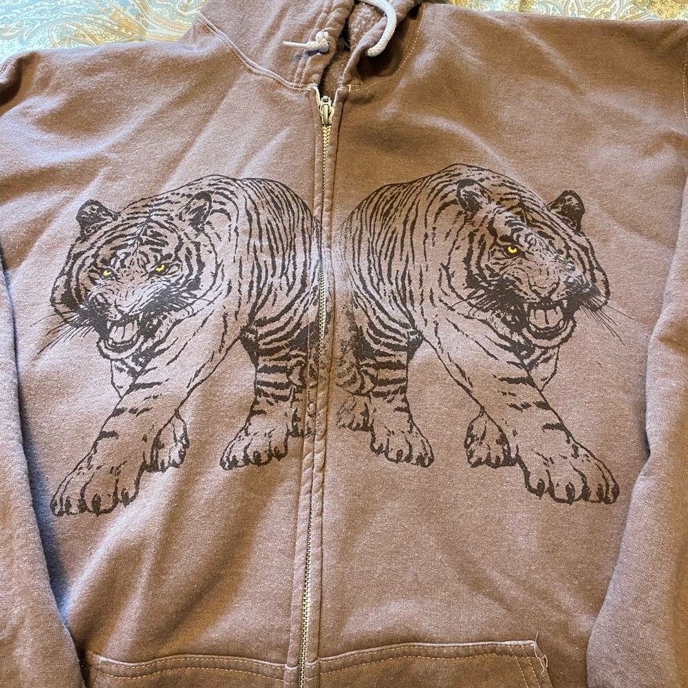 Urban outfitters zip up hoodie L/XL
